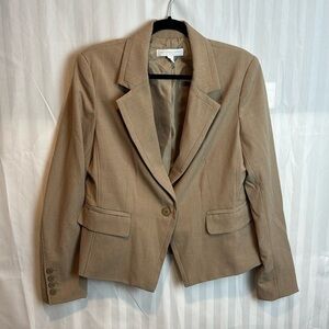 New York & Company Beige Tan Blazer‎ Size 14 RefBRCH04